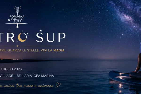 ASTRO SUP A BELLARIA IGEA MARINA: LA NOTTE IN CUI IL MARE TI PORTA TRA LE STELLE