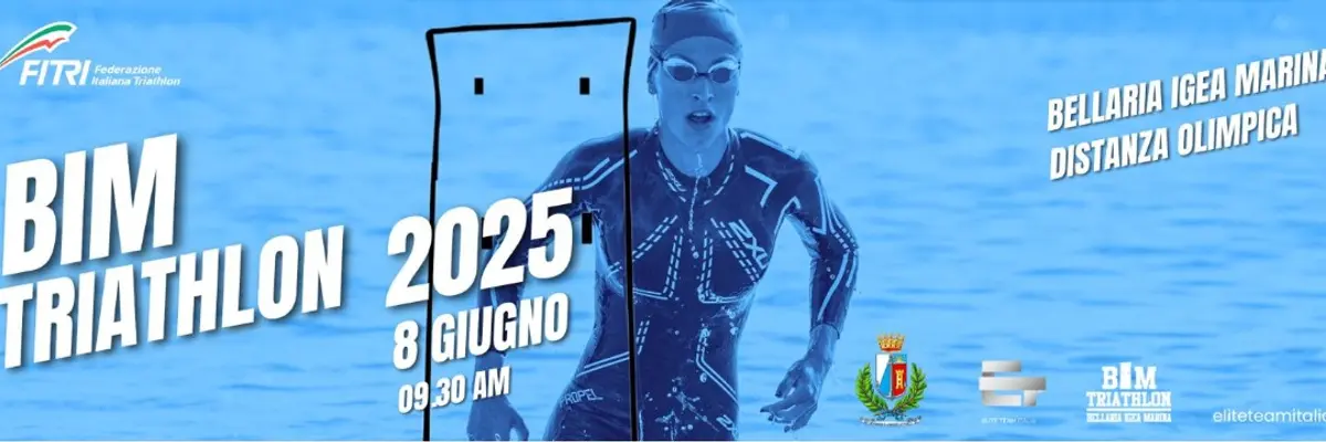 BIM Olympic Triathlon in Bellaria Igea Marina: Erleben Sie das Event... und gönnen Sie sich Ihren ersten Sommerurlaub am Strand.