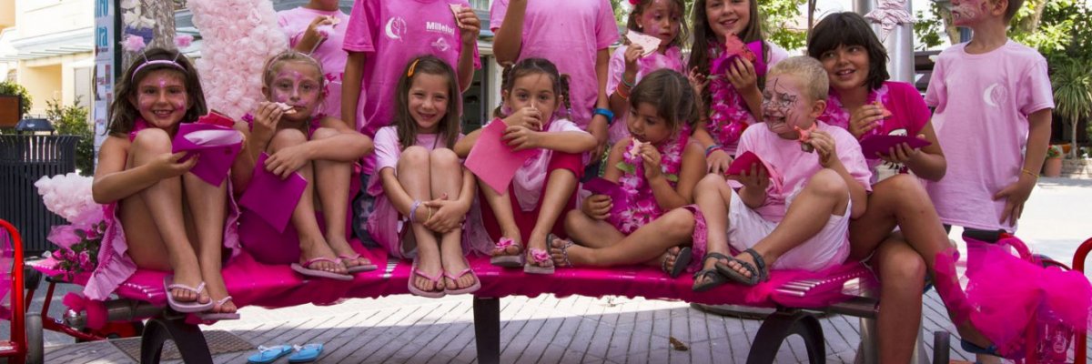 Ein rosafarbenes Paradies für alle Kinder