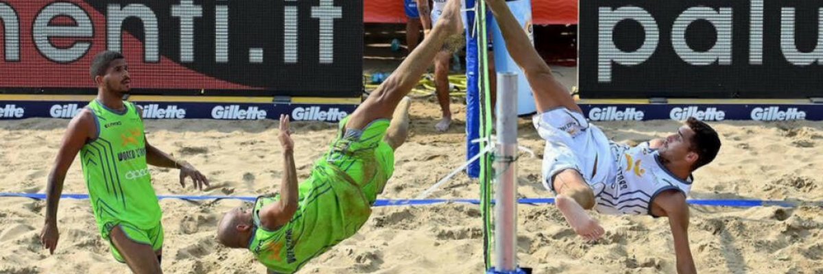 Un tournoi open Footvolley Igea Marina !!
