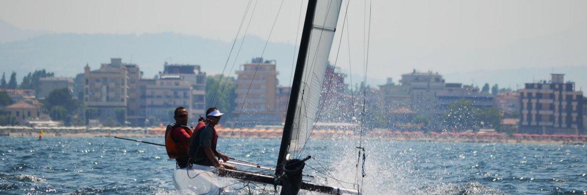 HERE IN ROMAGNA YOU CAN DO BOTH BEACH AND SEA SPORTS