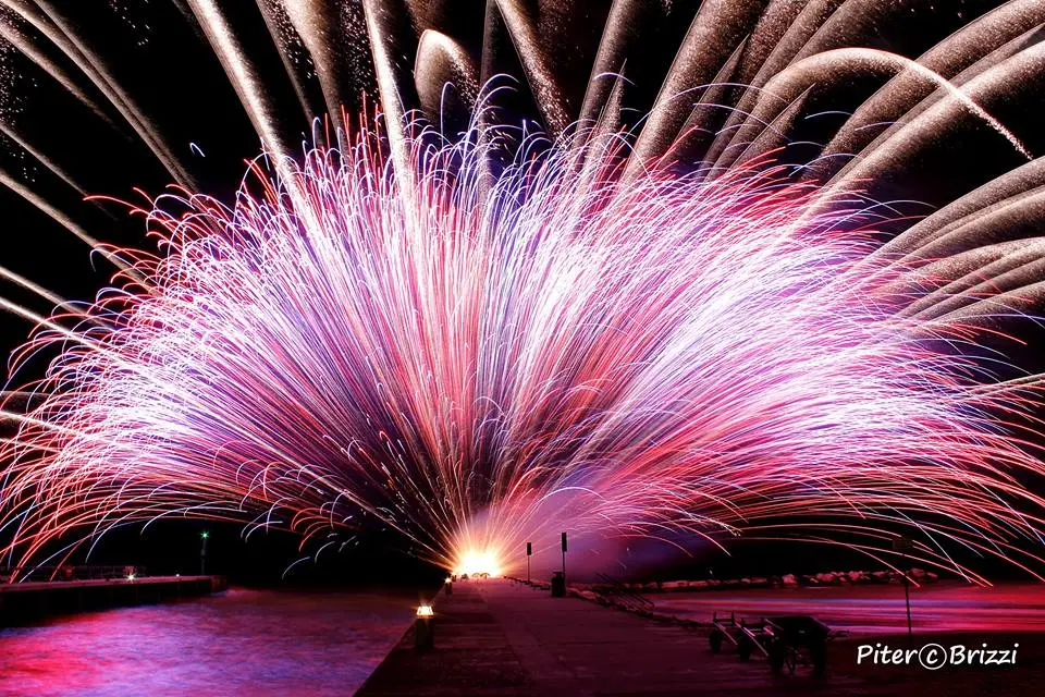 The Pink Night fireworks