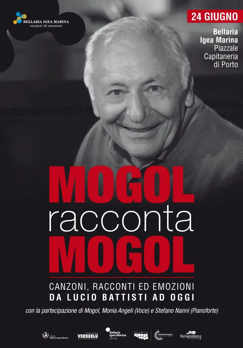 Mogol erzählt Mogol in Bellaria Igea Marina