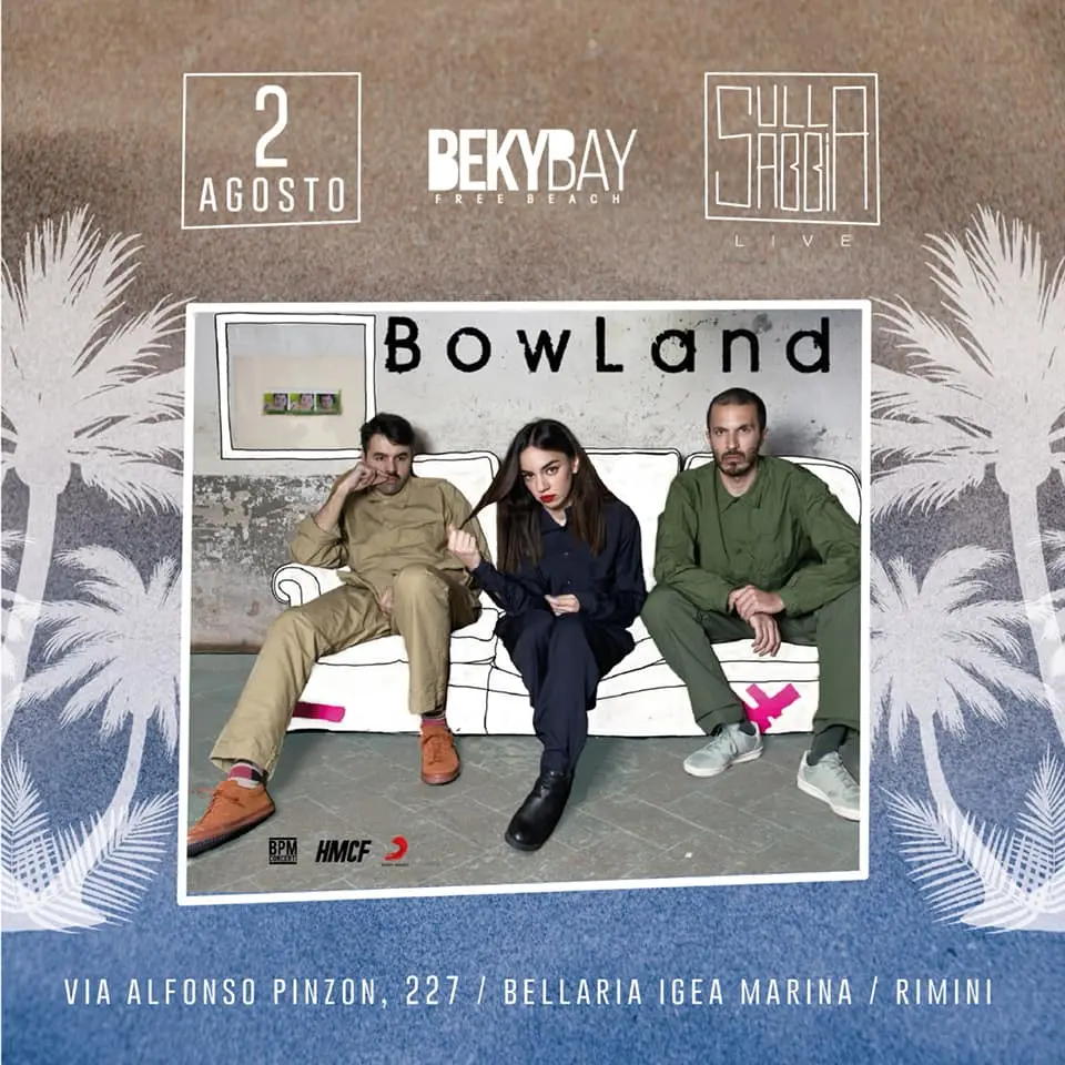 Bowland in Igea Marina Konzert im August