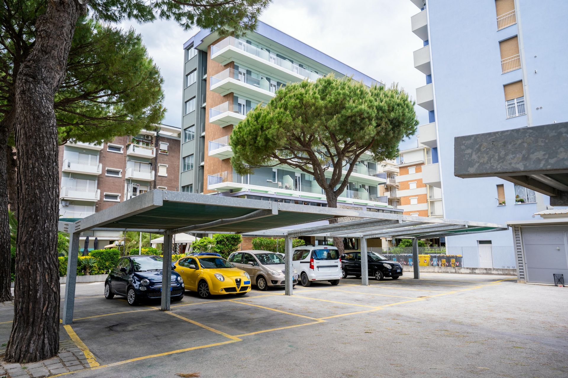 Parcheggio hotel Marcus a Igea Marina